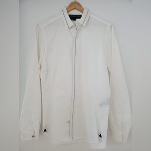 The Kooples fitted white shirt in medium